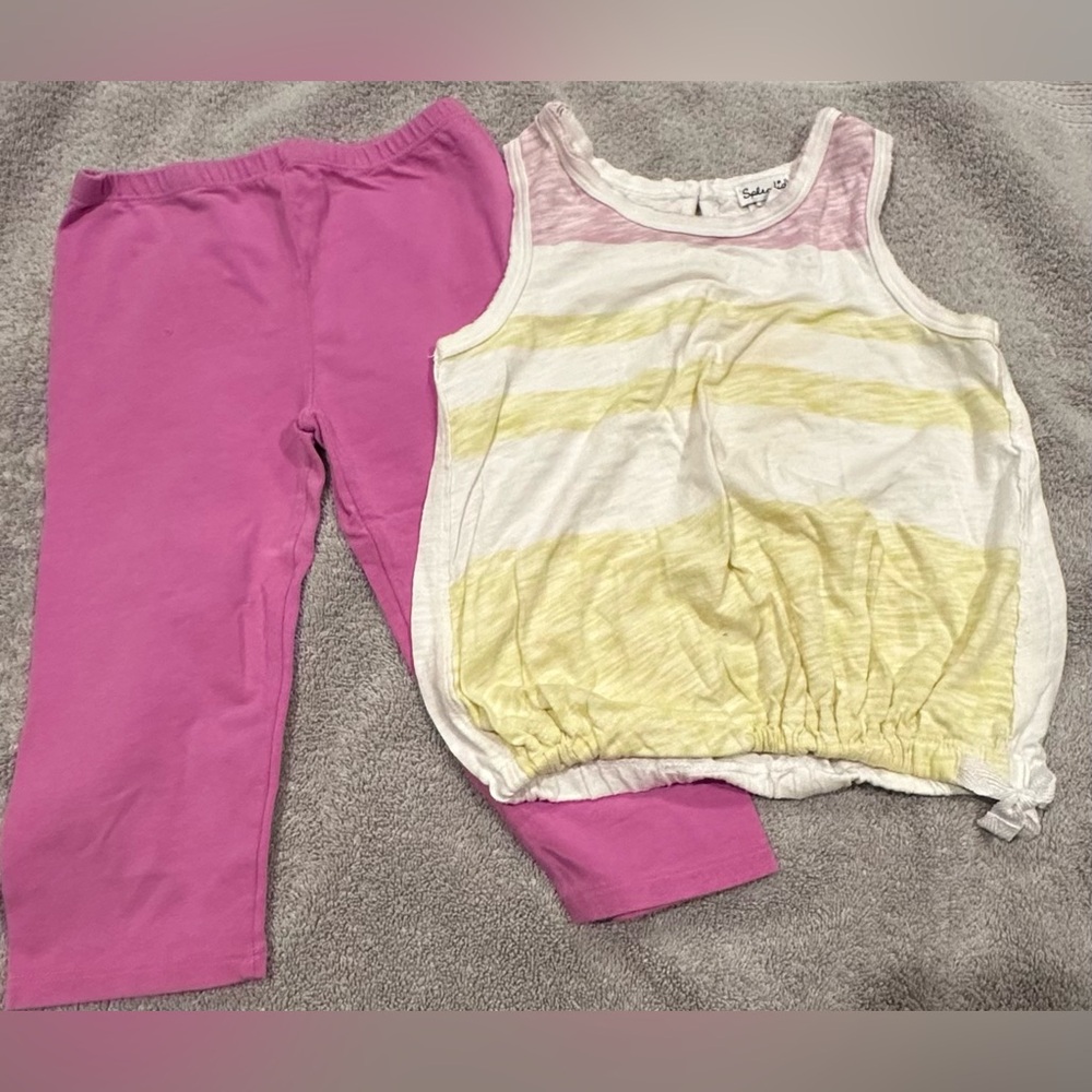 Girls 2 piece Spendid set. Size 6x